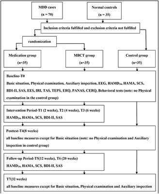 Mindfulness-Based Cognitive Therapy in Major Depressive Disorder: A Study Protocol of a Randomized Control Trial and a Case–Control Study With Electroencephalogram